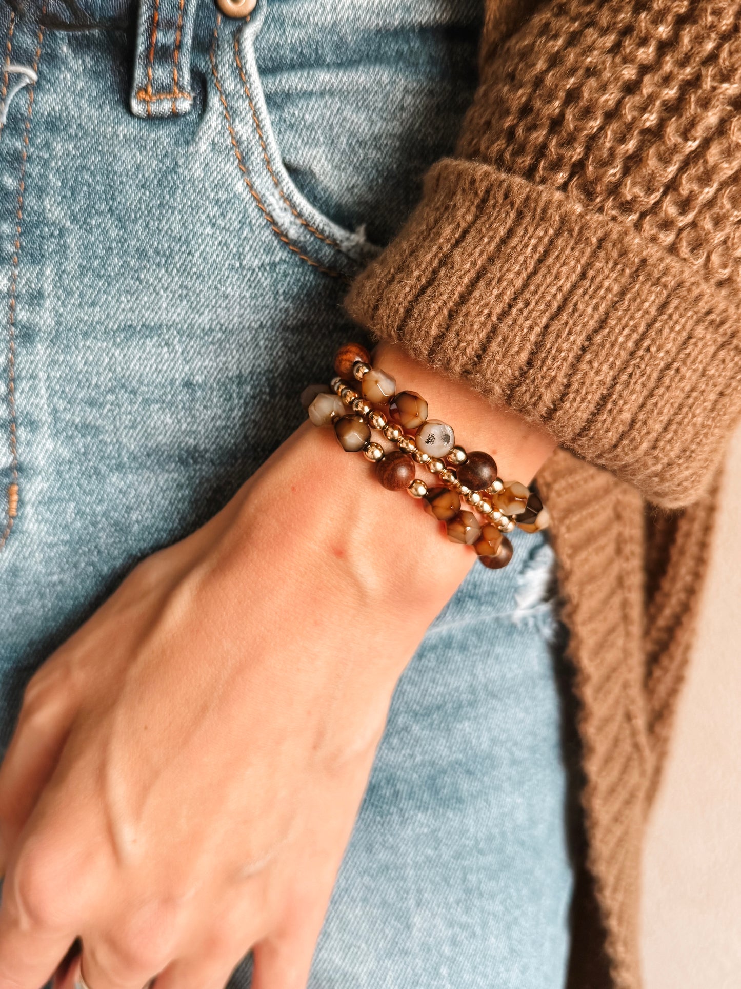 The Amber Horizon bracelet