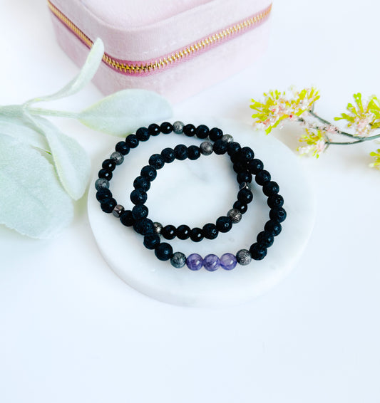 Shadow Serenity Bracelet Set