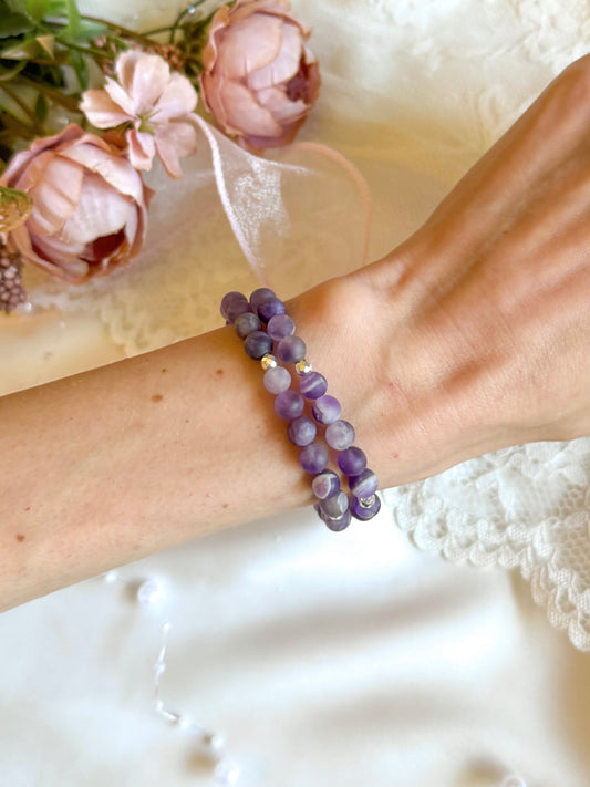 The Velvet Amethyst bracelet