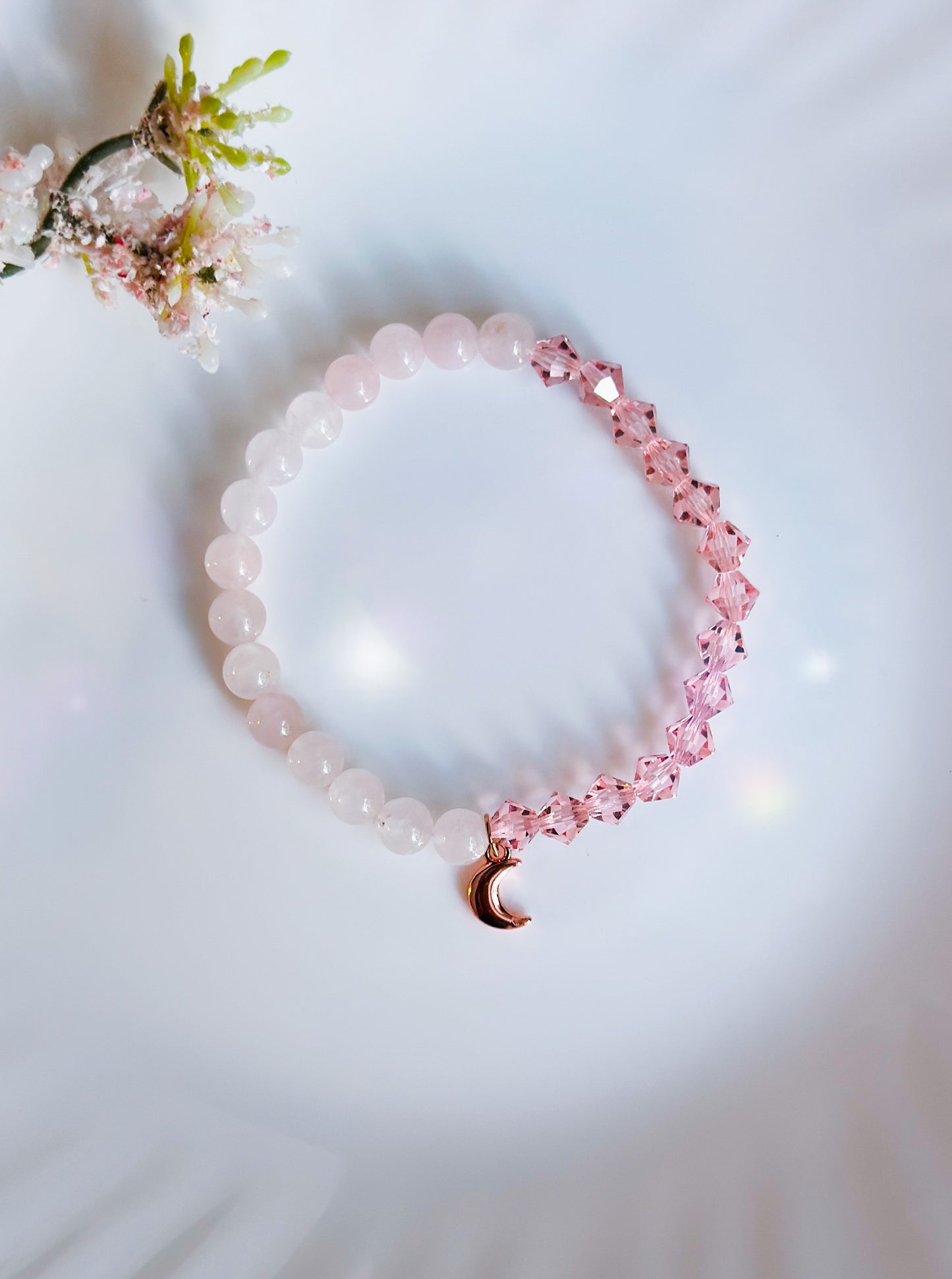 The feminine moon bracelet
