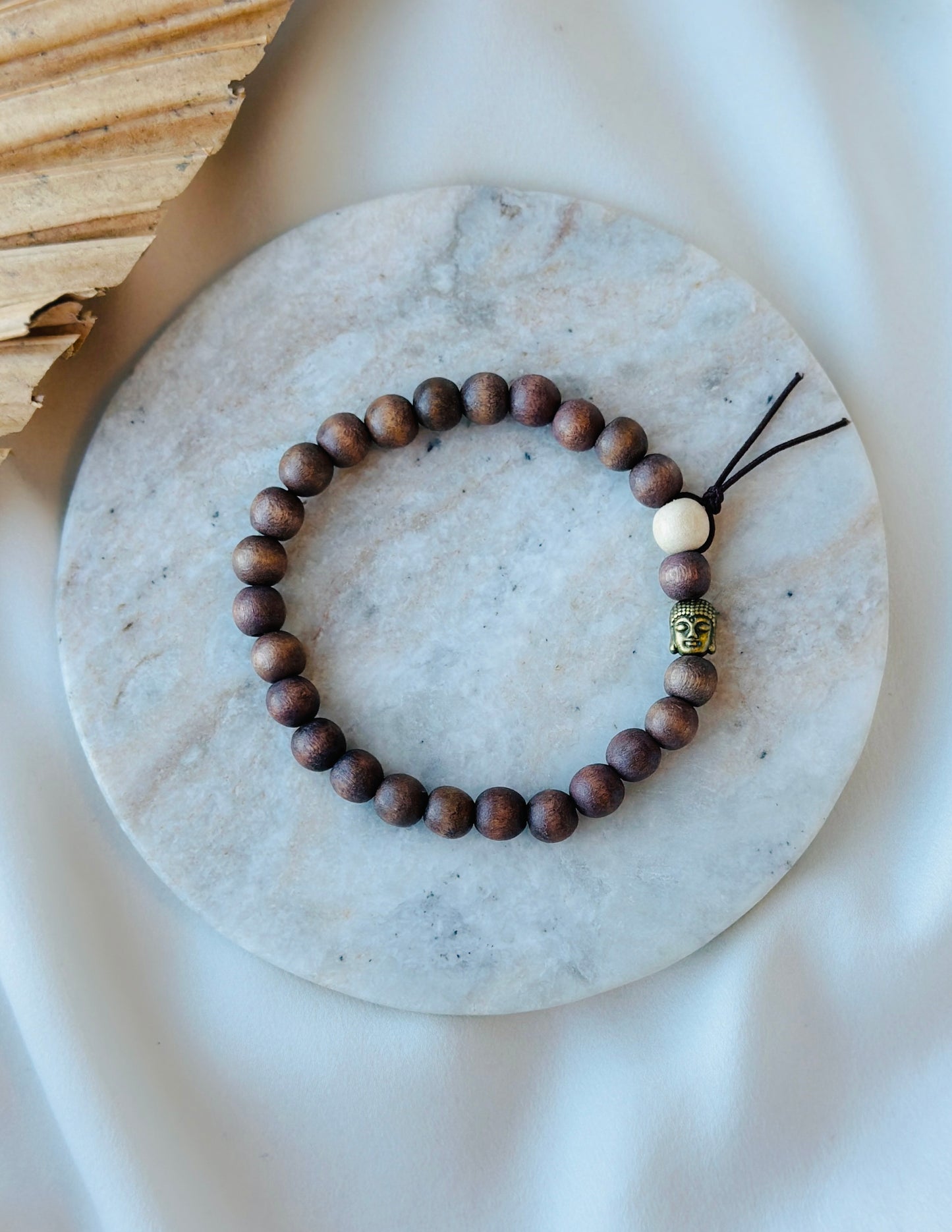 Matte Redwood Tie Bracelet set