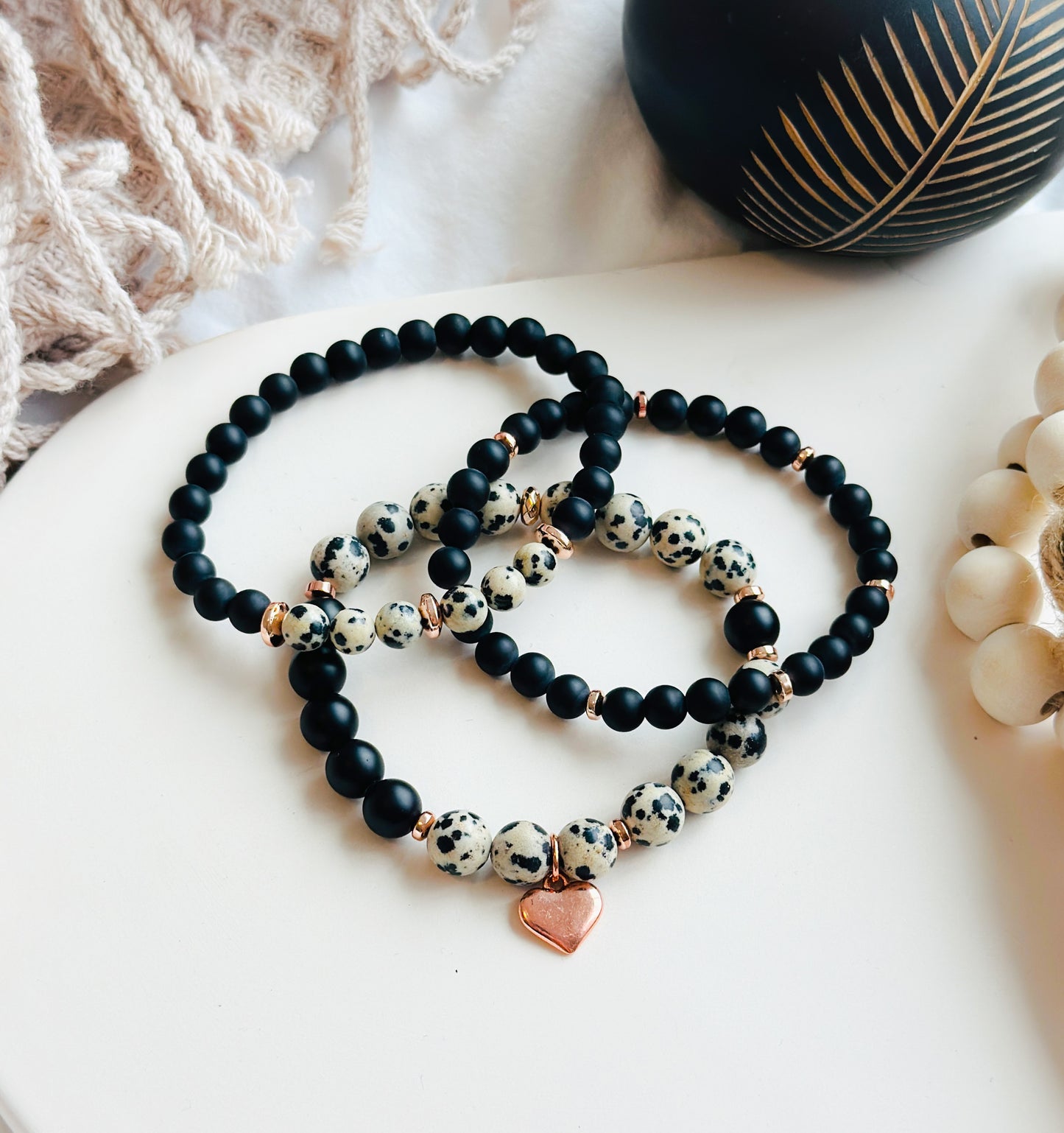 The "Love & Strength" Stacking Set