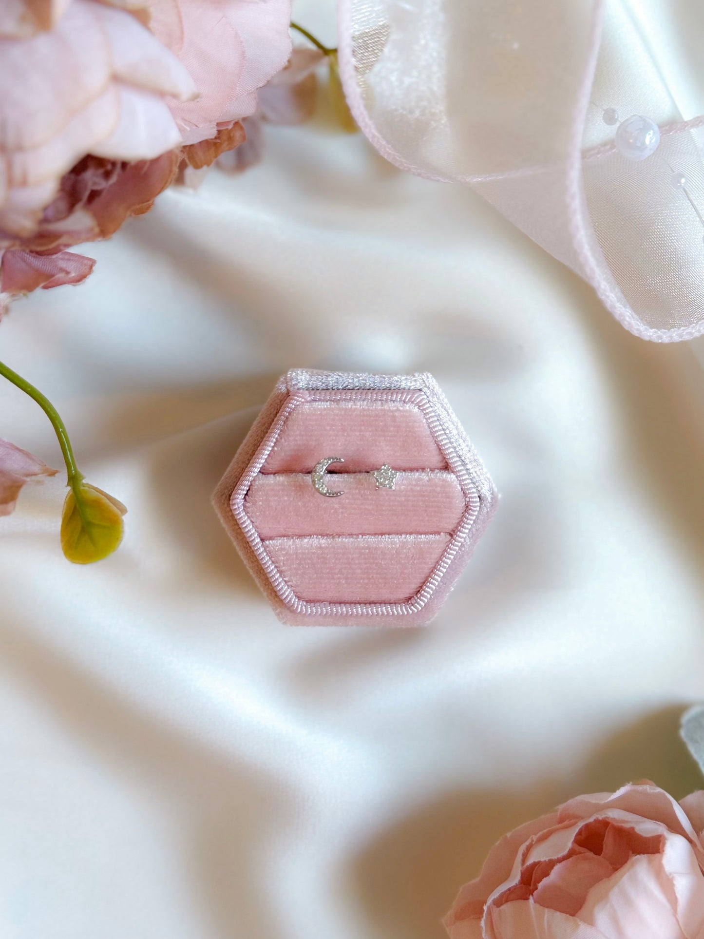 The Moon & The Stars Studs