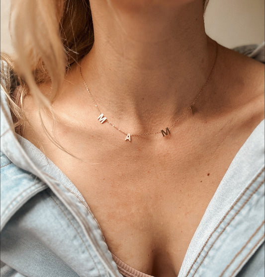 The Rose Gold Mama Necklace