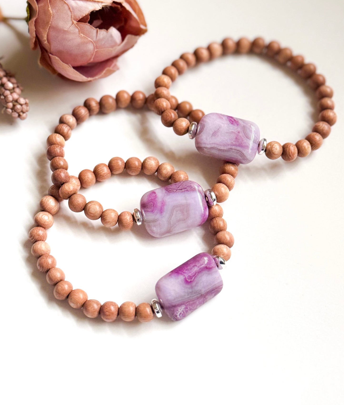 The Lilac Bloom Bracelet