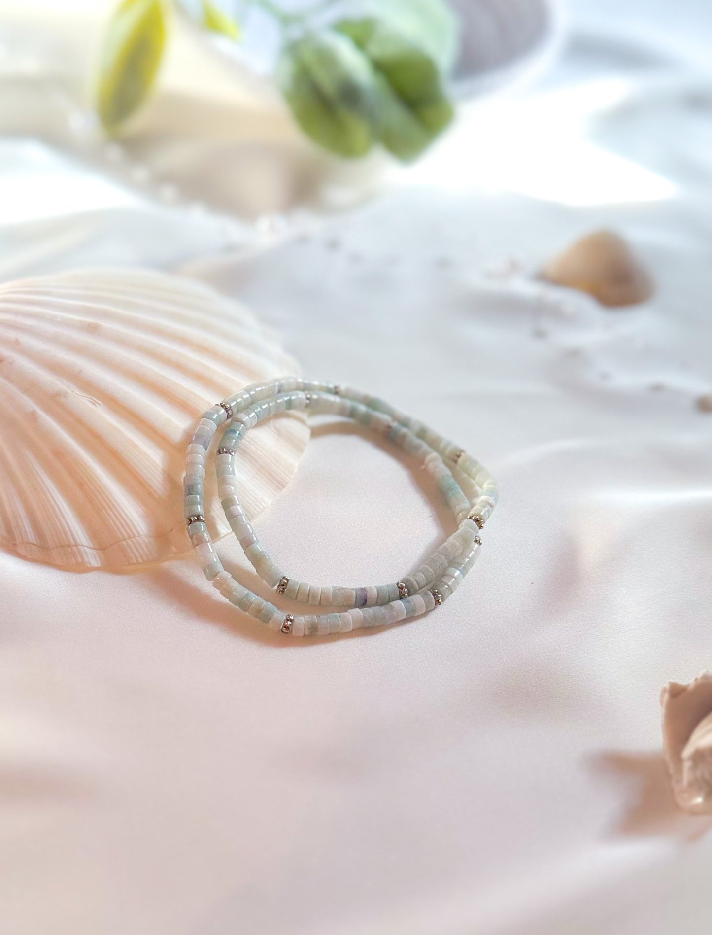 The Aquamarine 1/2 Wrap