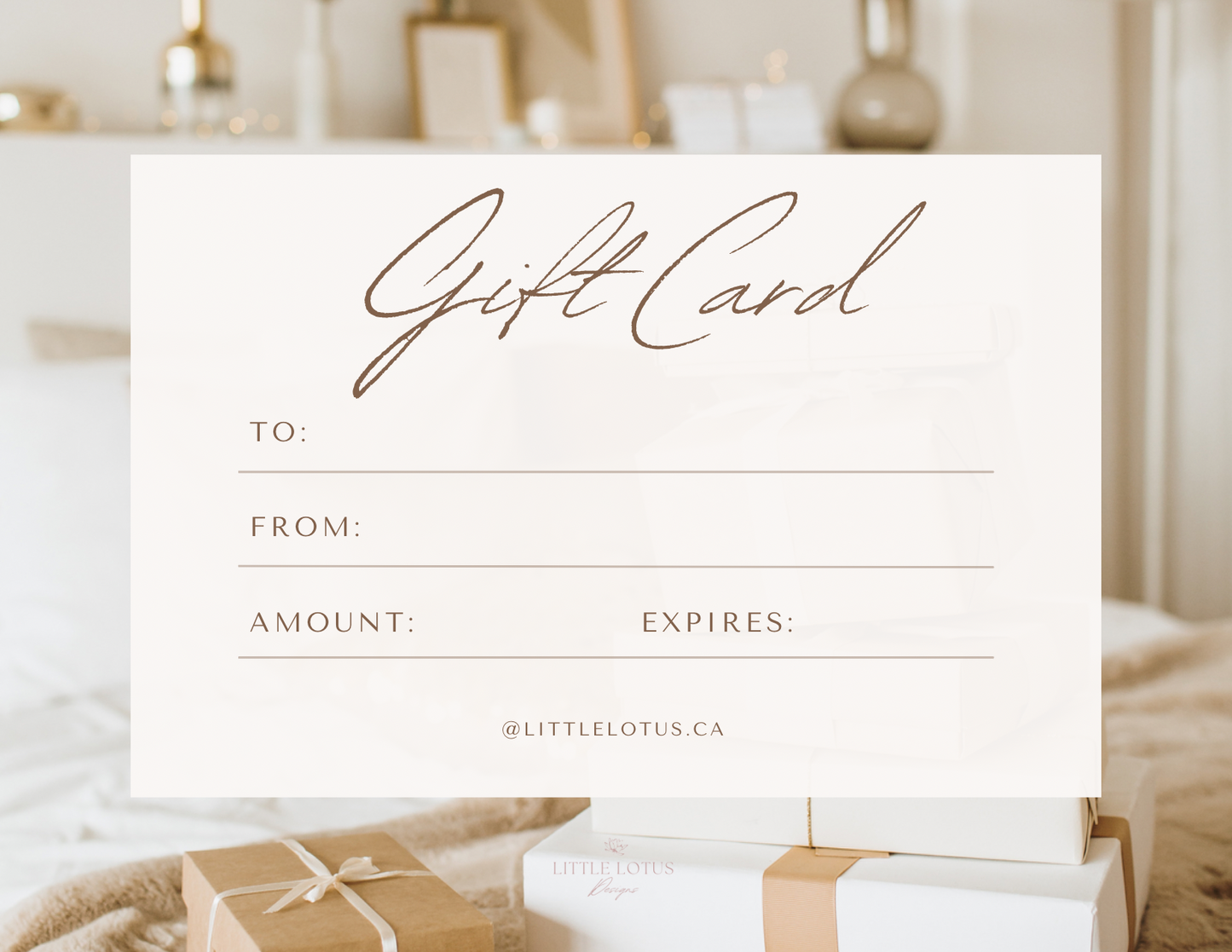 Little Lotus Designs Gift Card