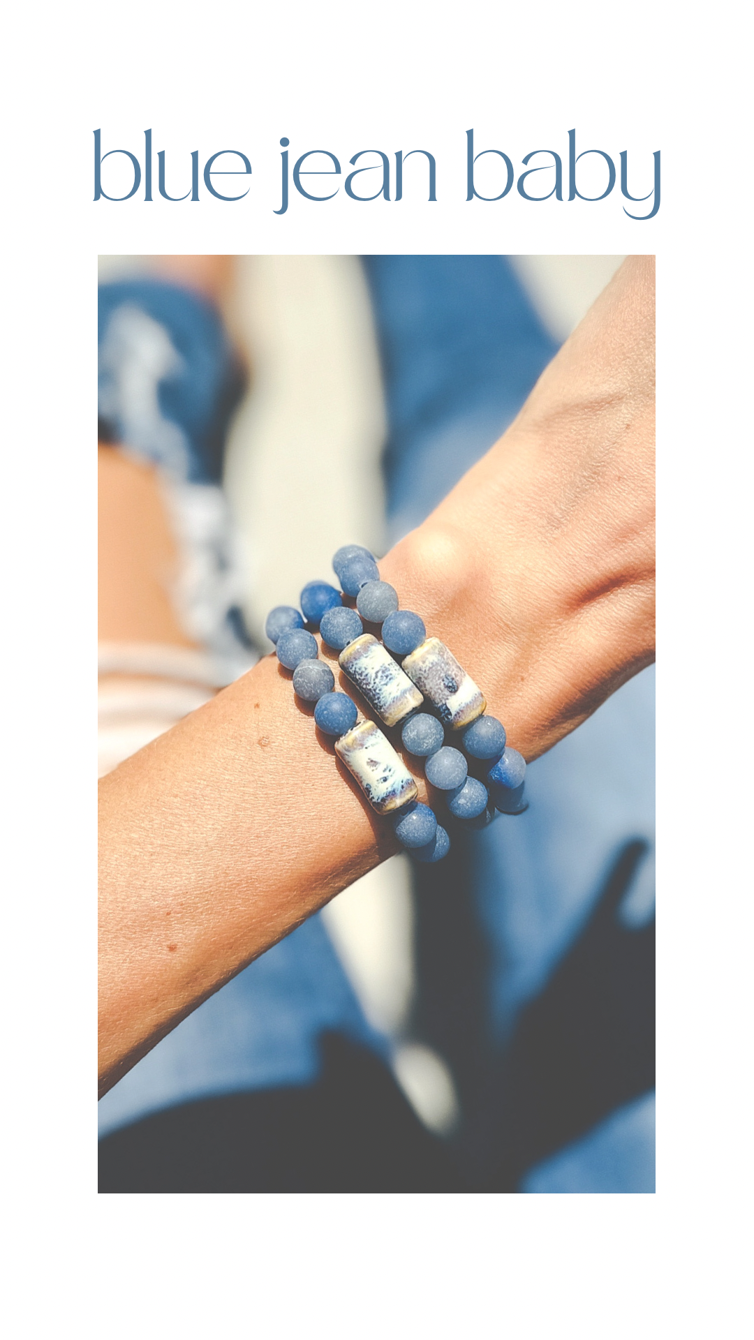 The Blue Jean Baby Bracelet