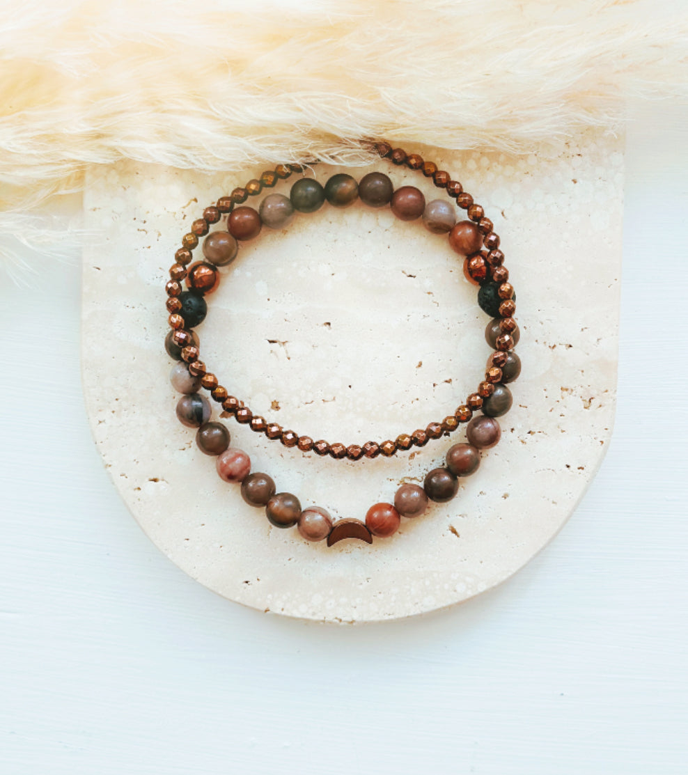 Celestial Harmony Gemstone Bracelet