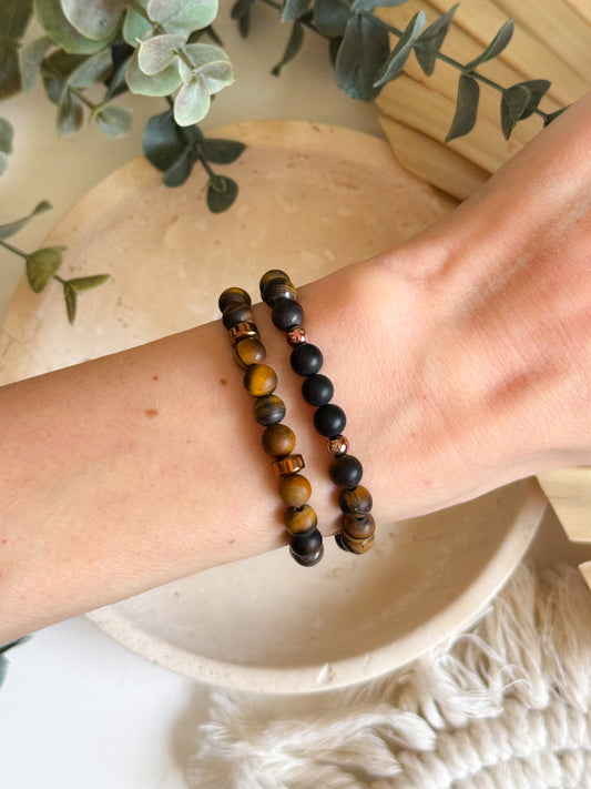 The Amber Tranquility Bracelet Set