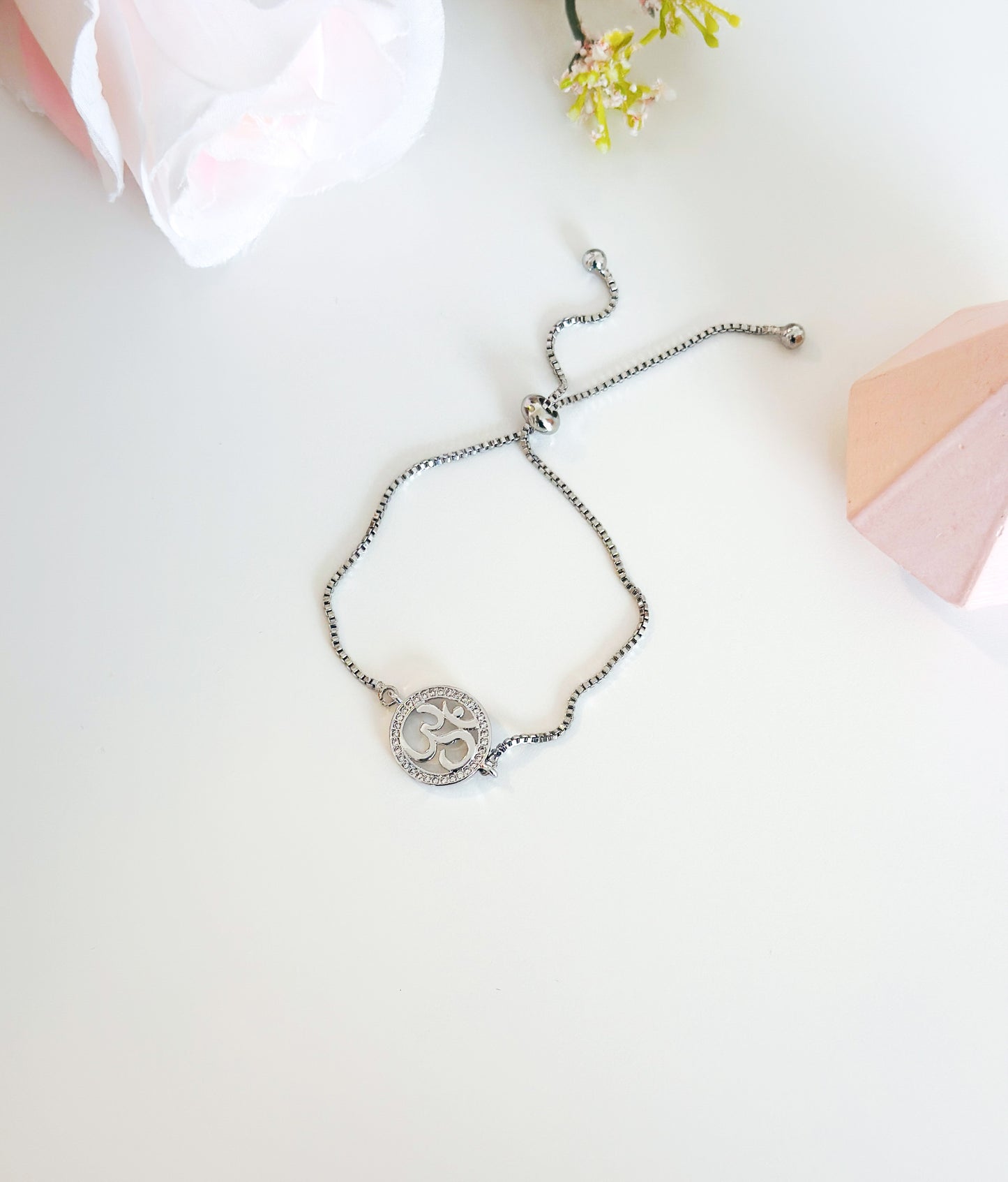 Om Minimalist Bracelet