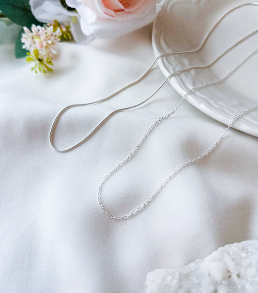 Sterling Silver Smooth Necklace