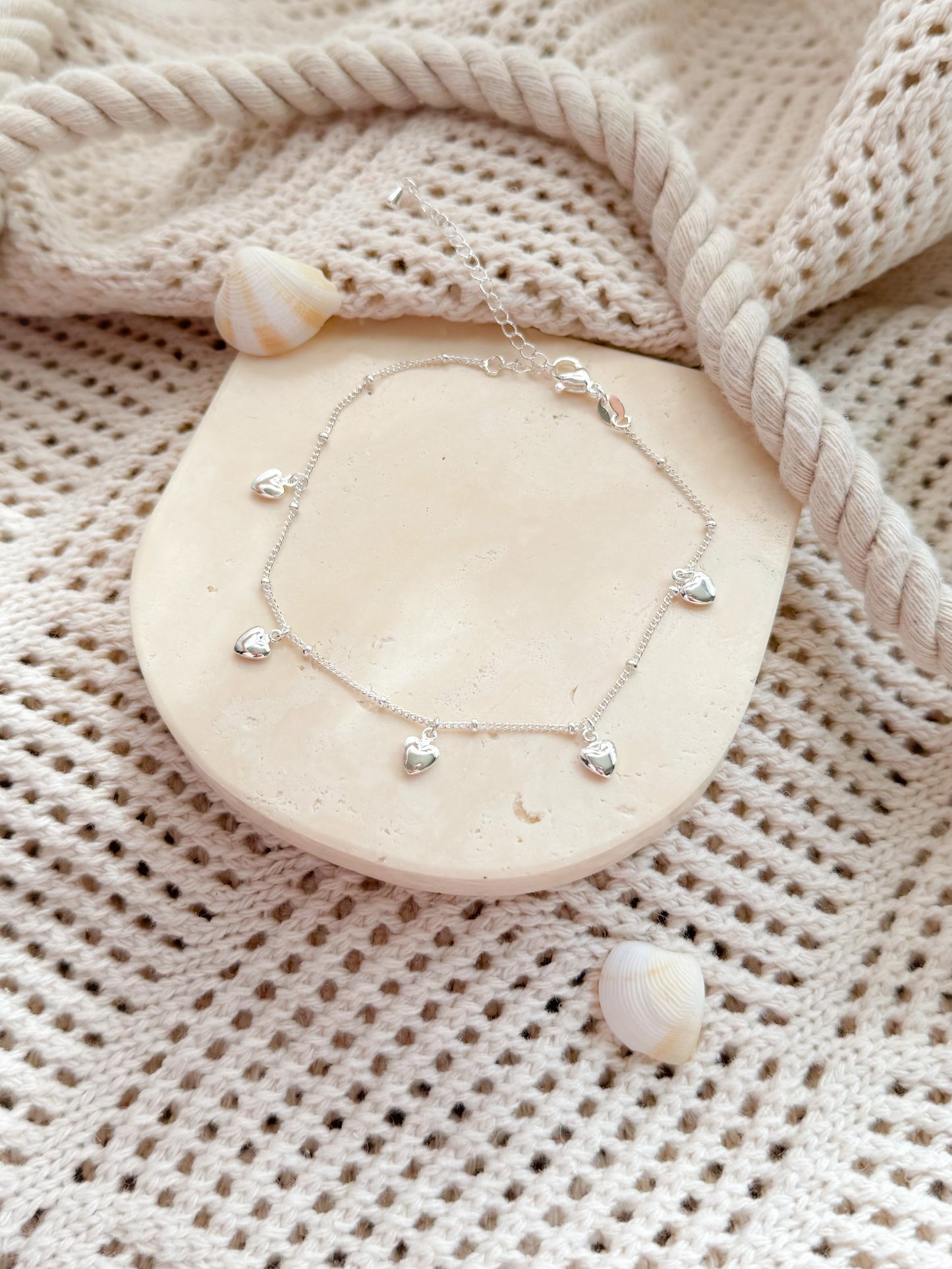 The Calista Love Anklet