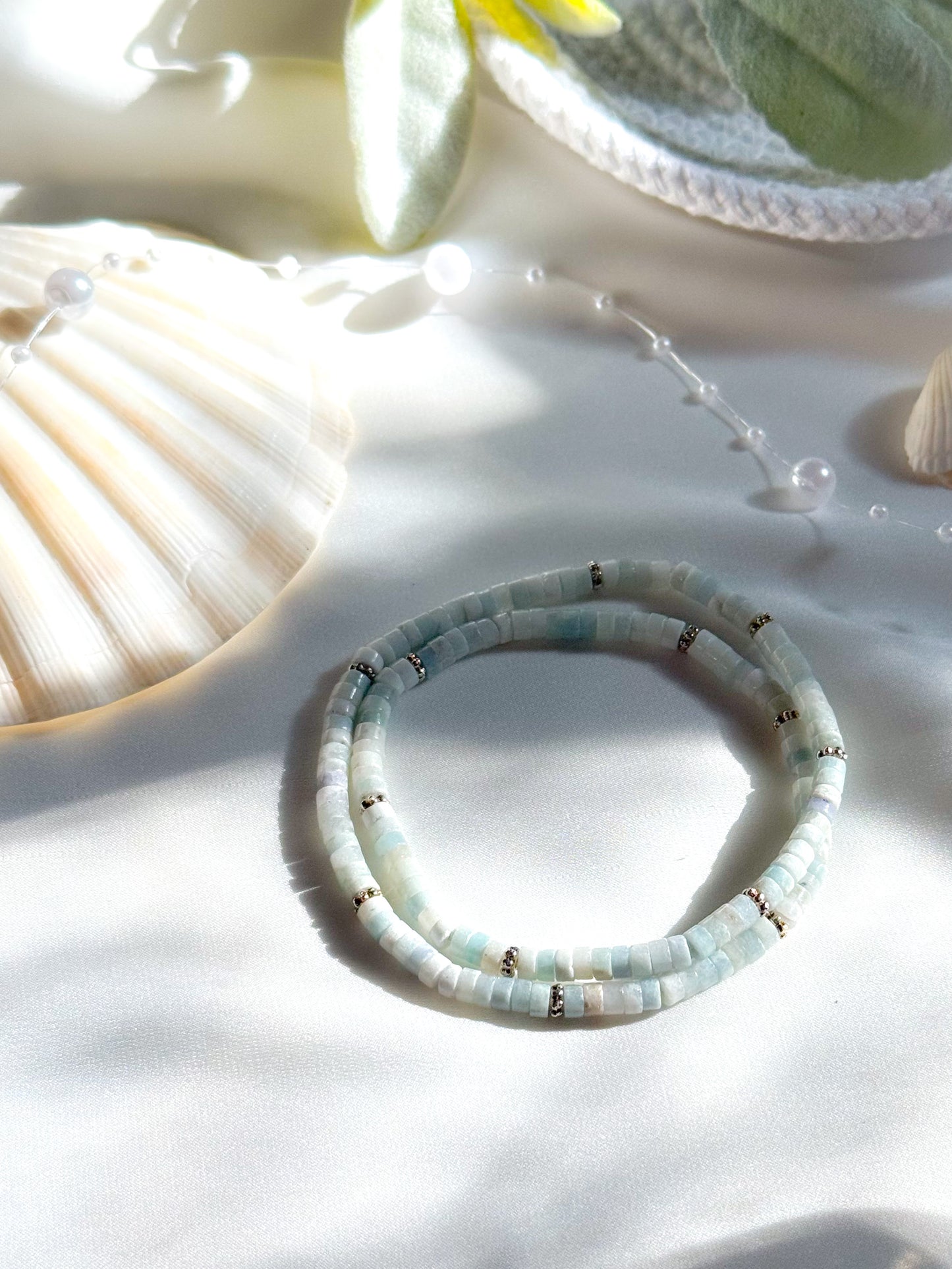 The Aquamarine 1/2 Wrap