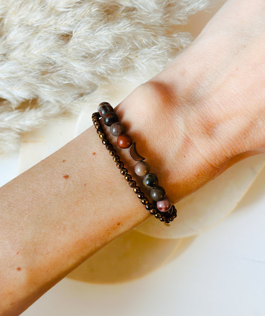 Celestial Harmony Gemstone Bracelet