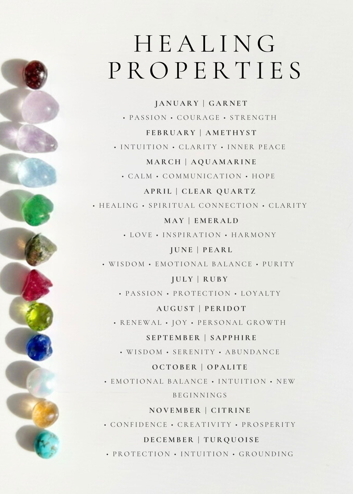 The Birthstone Gold Minimalist Bracelets