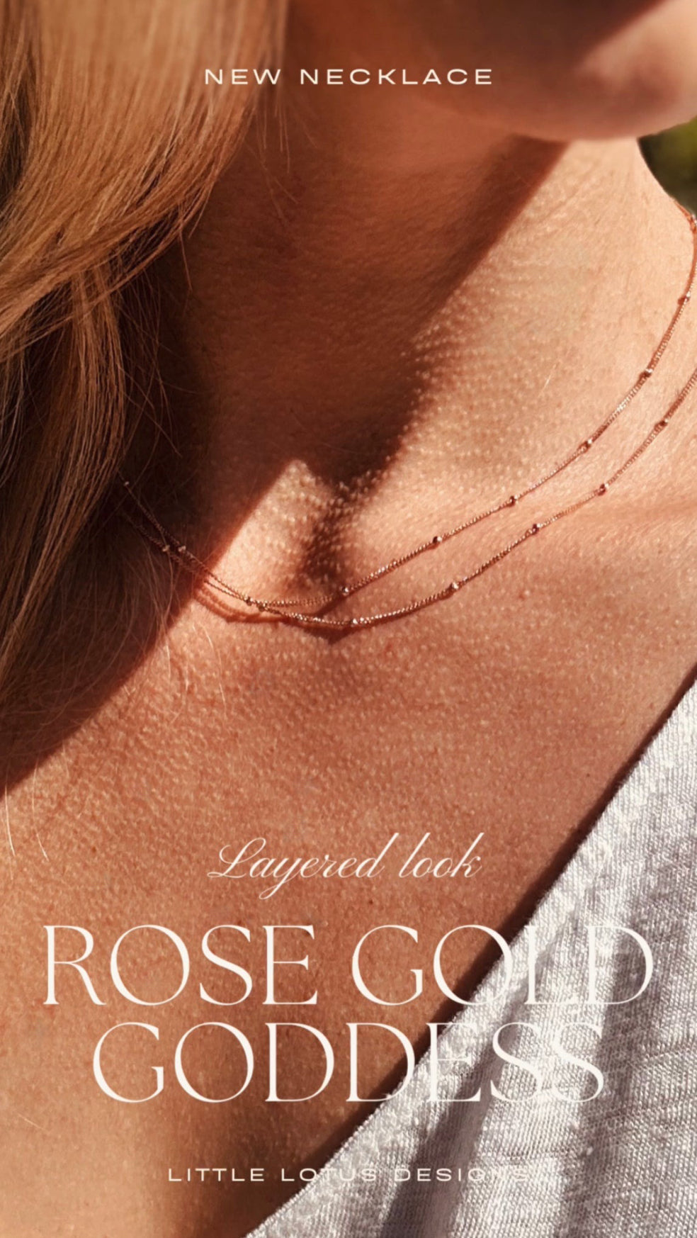 The Rose Gold Goddess Necklace