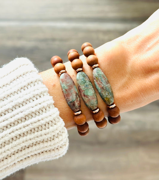 The Rustic Autumn Bracelet