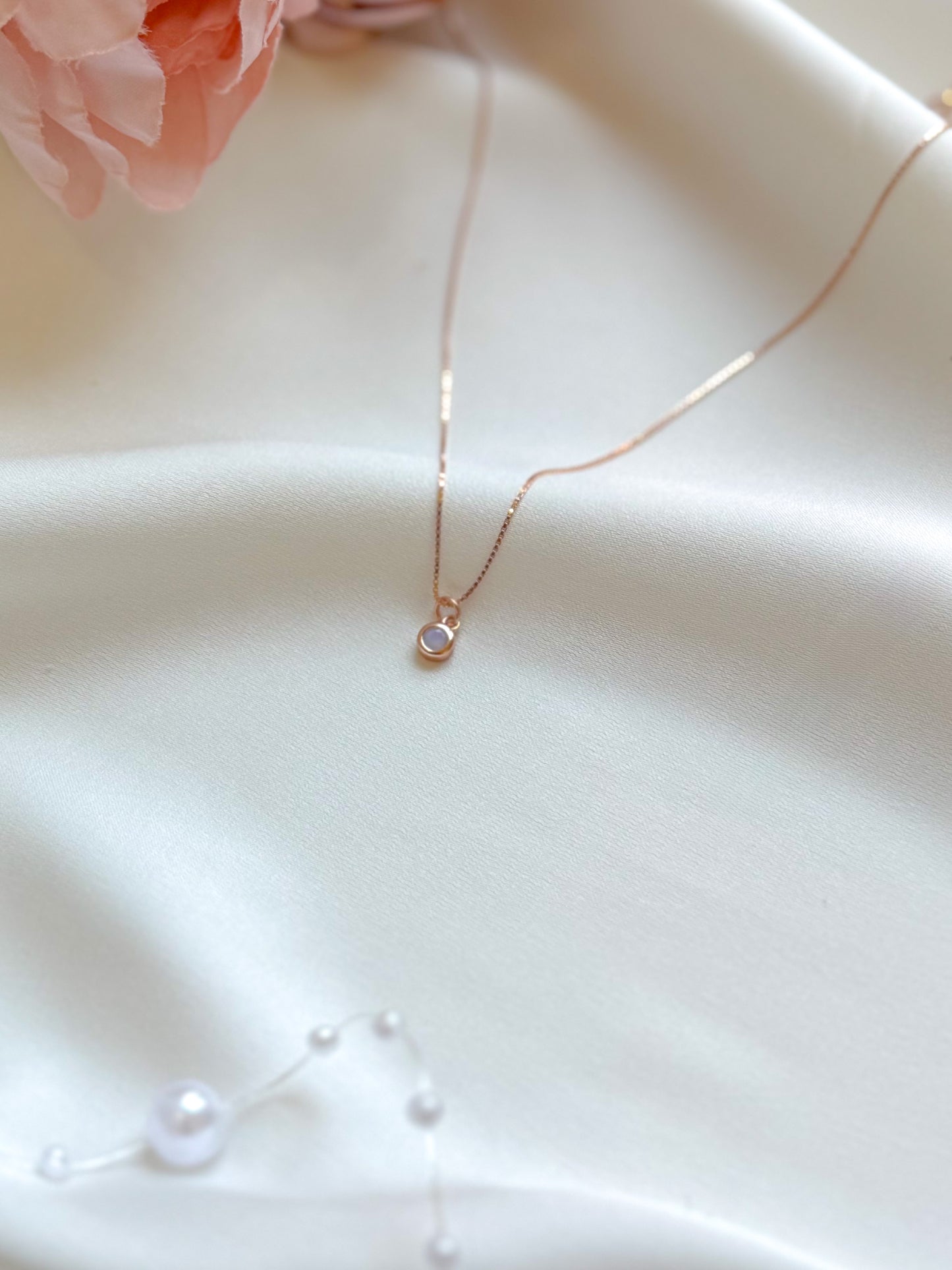 The Dainty Opal Necklace