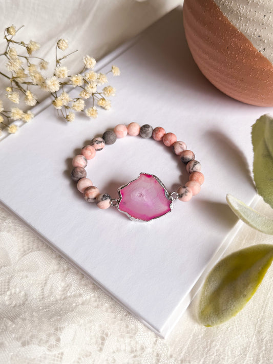 The Pink Velvet Bracelet