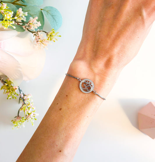 Om Minimalist Bracelet