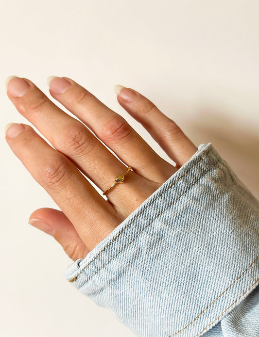 The Golden Heart ring