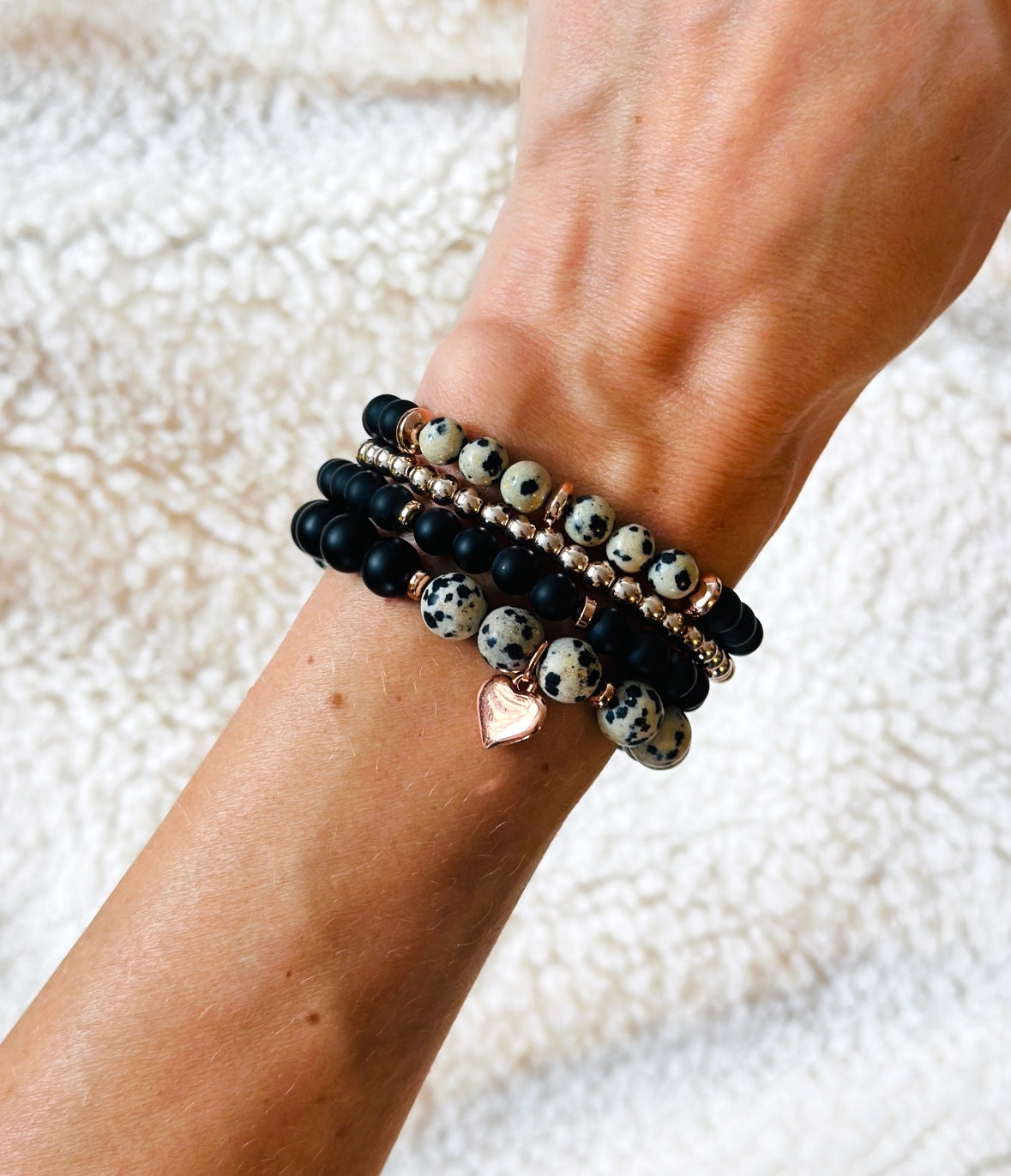 The "Love & Strength" Stacking Set