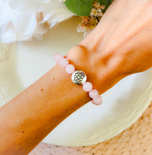 Rose Quartz Lotus