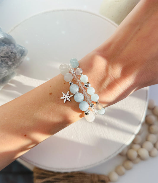The Snowflake bracelet set