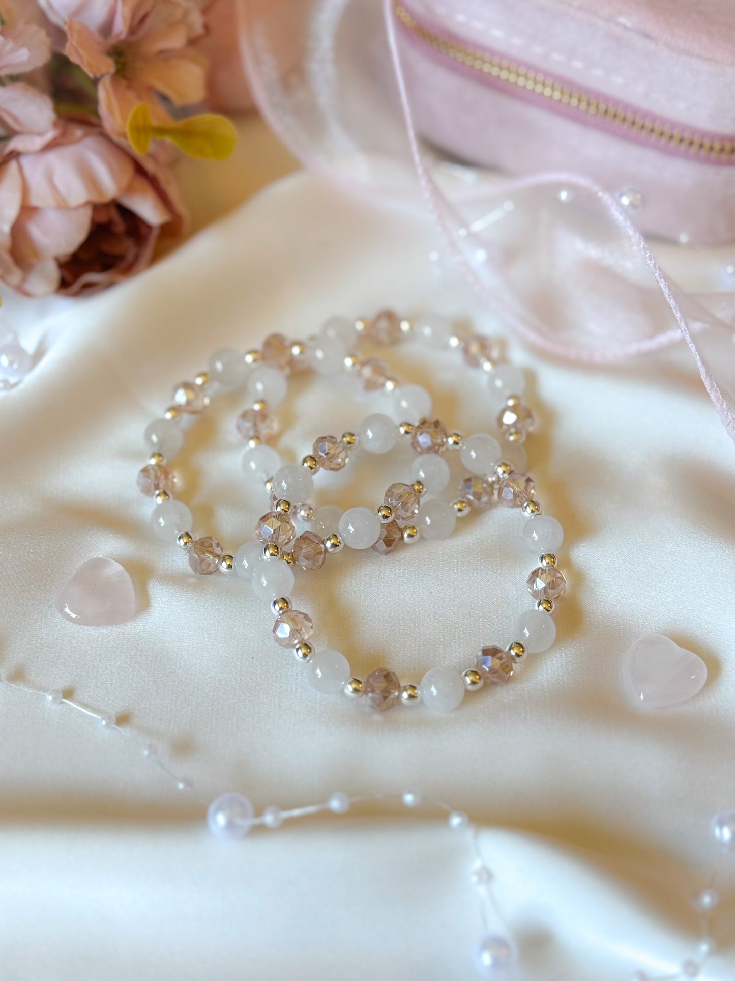 The Satin Snow Bracelet