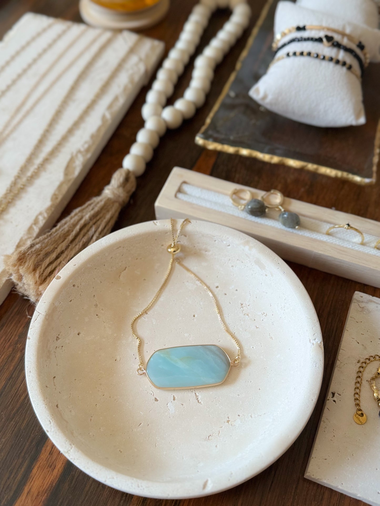 The Amazonite Minimalist Bracelet