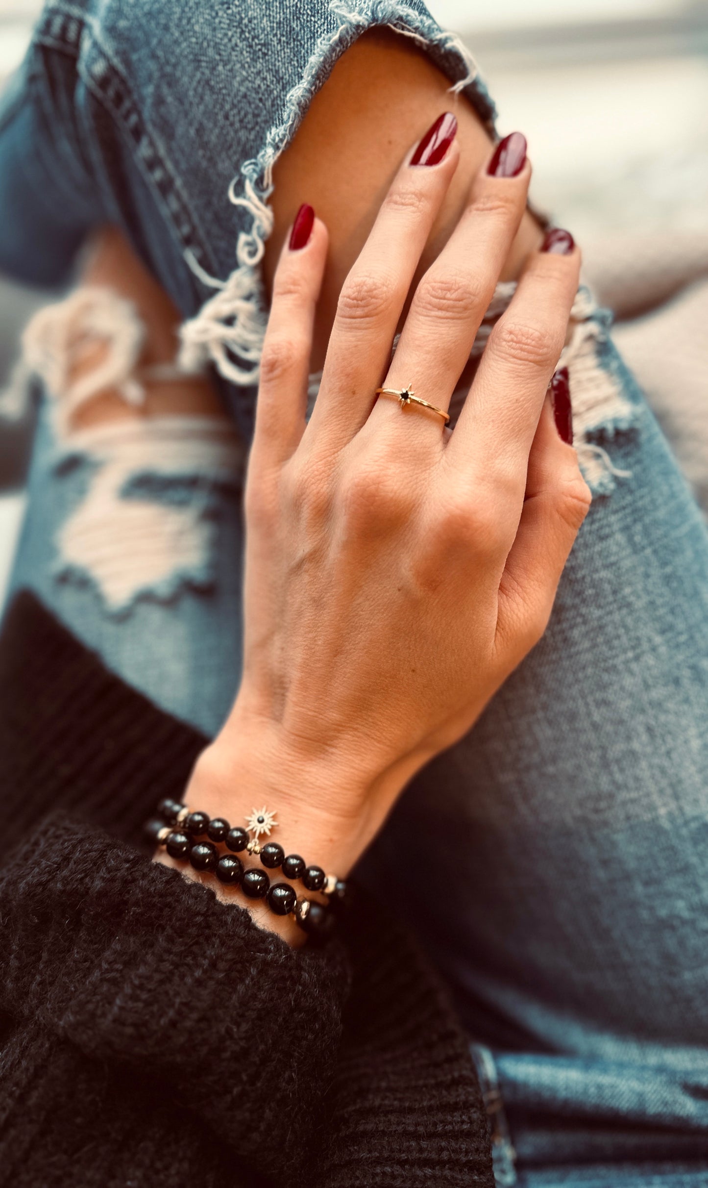 The Celestial Gold Star Ring *Limited Edition