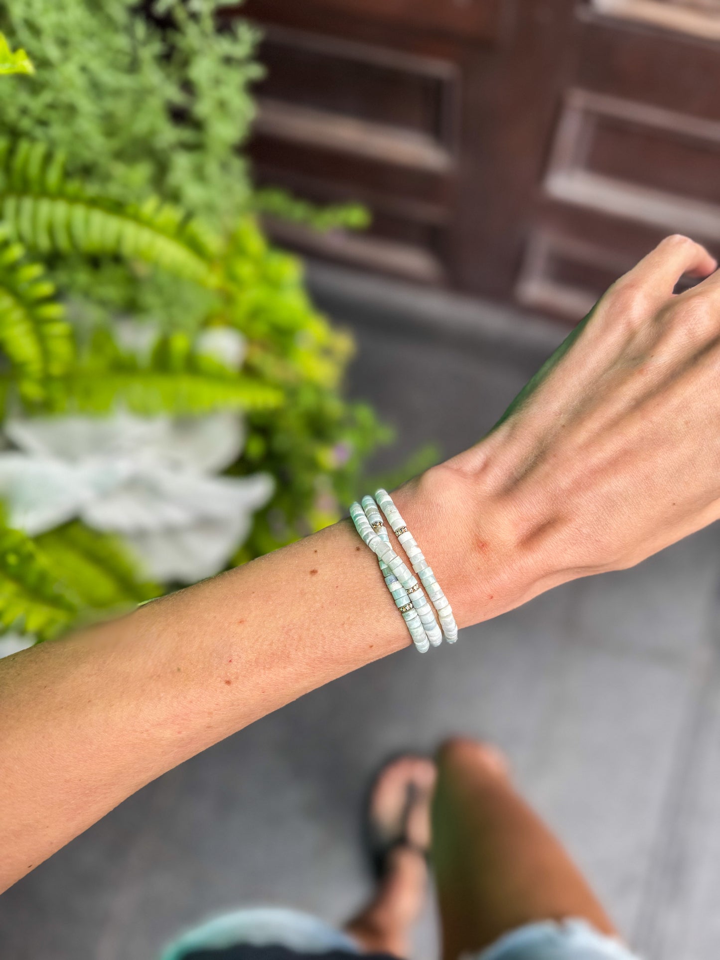 The Aquamarine 1/2 Wrap