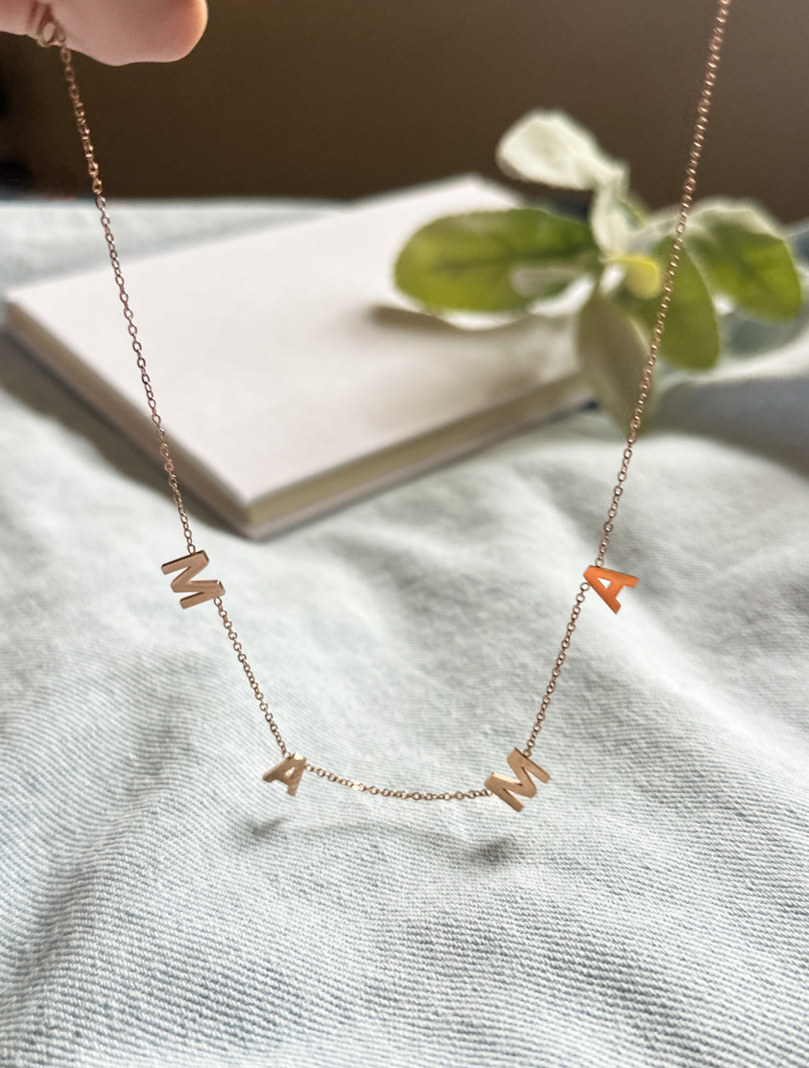 The Rose Gold Mama Necklace