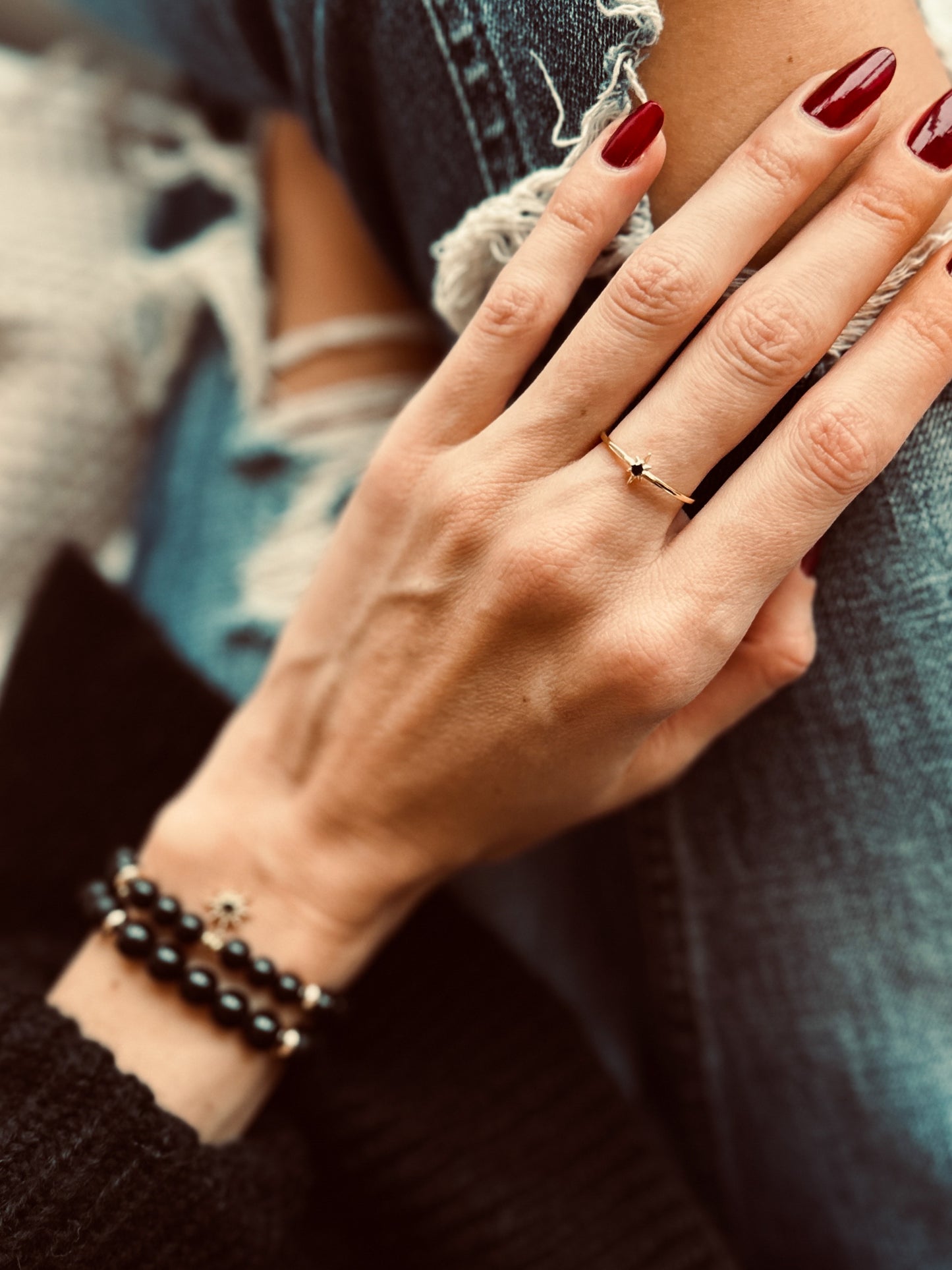 The Celestial Gold Star Ring *Limited Edition