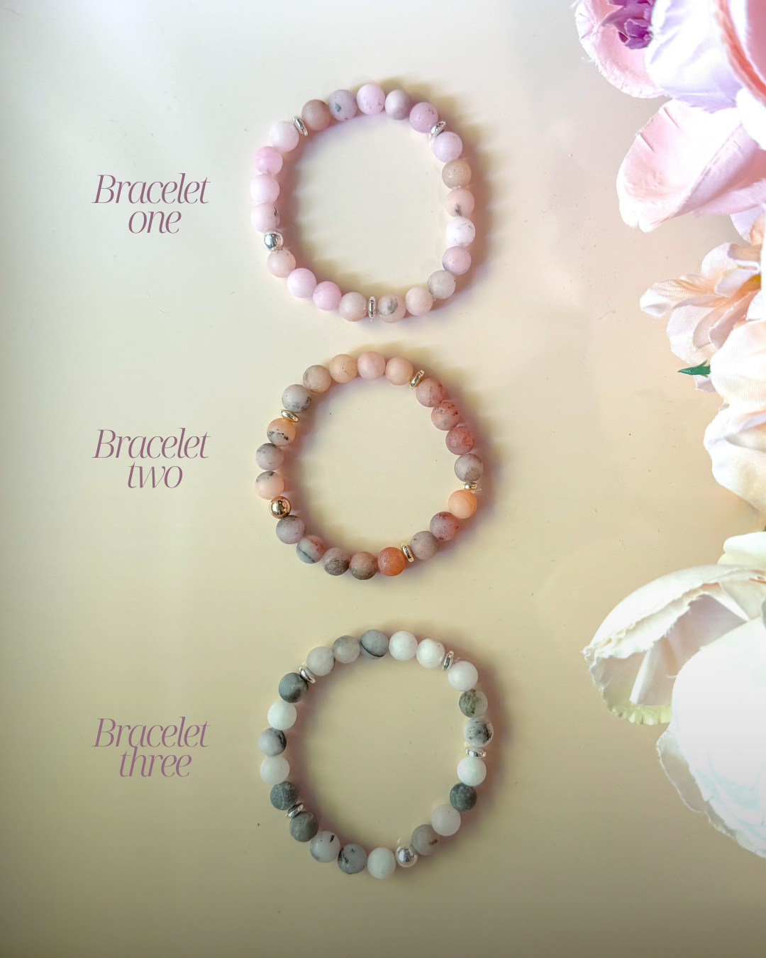 The Pink Cherry Bracelets
