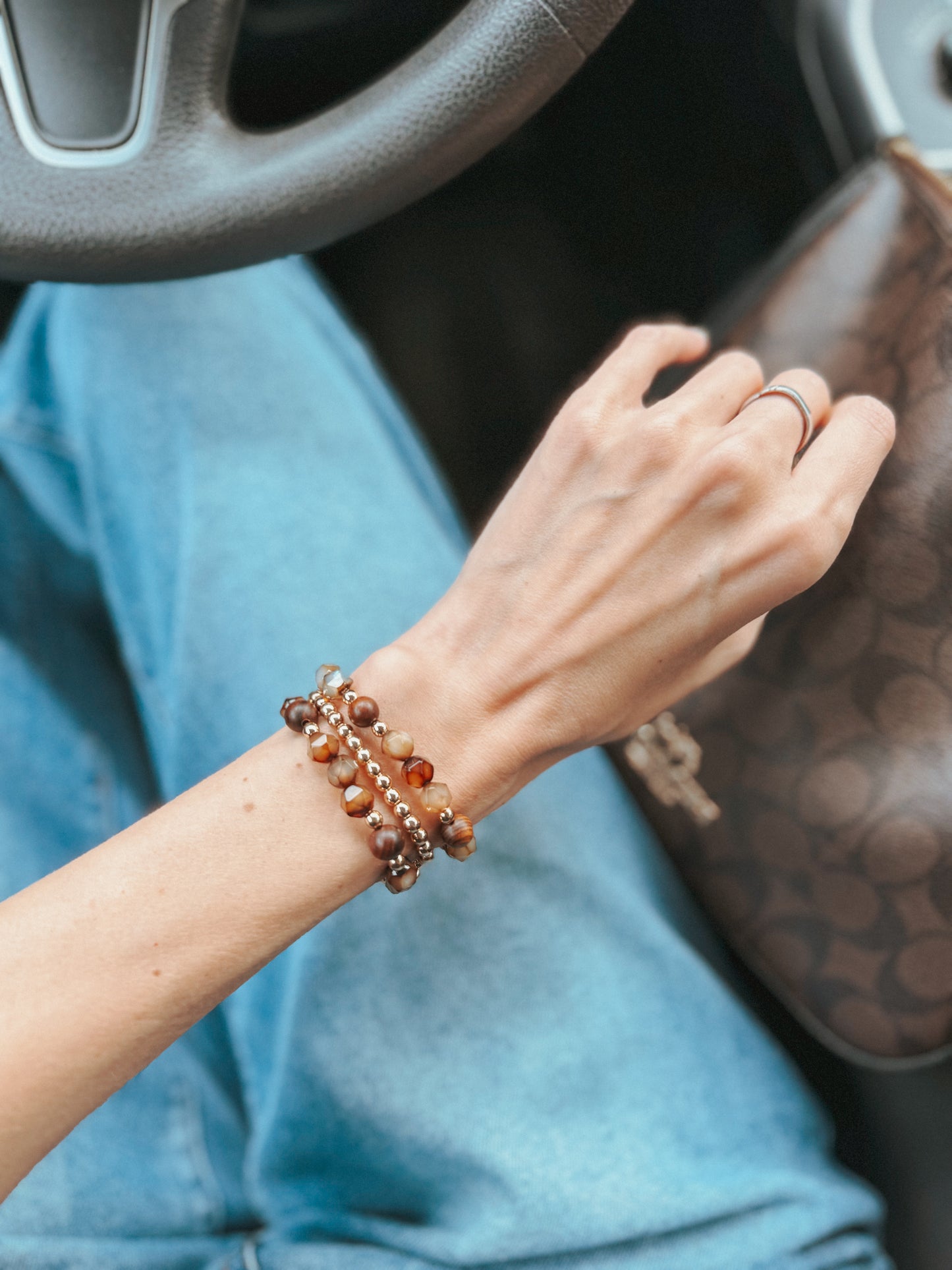 The Amber Horizon bracelet