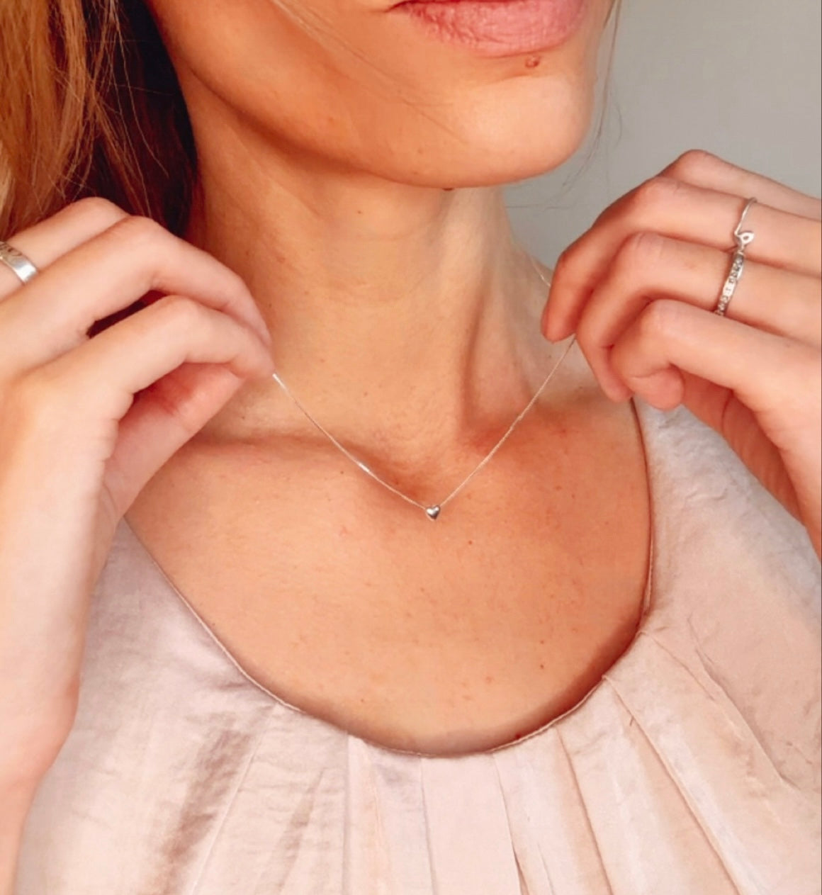 The Dainty Heart Necklace