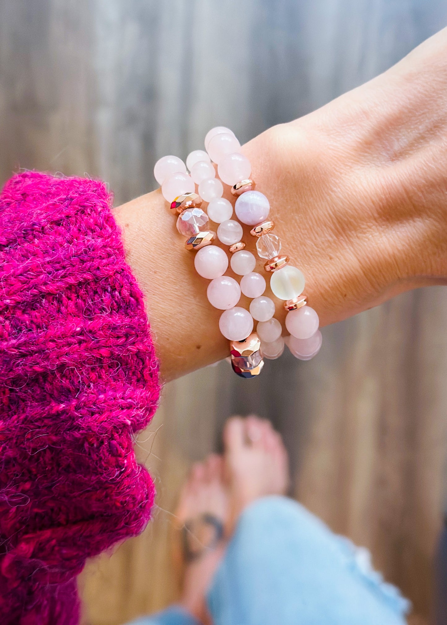 Blush Infusion Bracelet Set