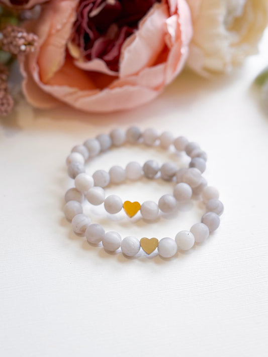 The Cloud Nine Heart Bracelets
