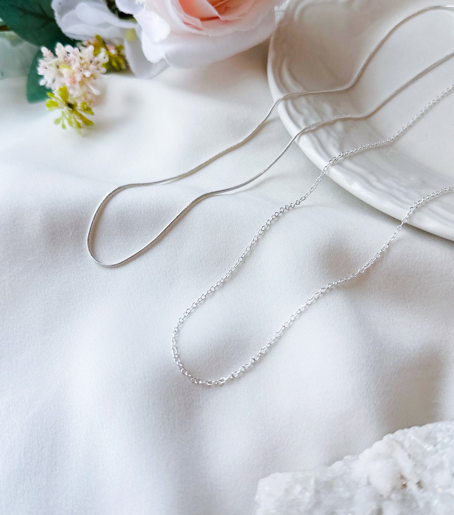 Sterling Silver Chain Link Necklace