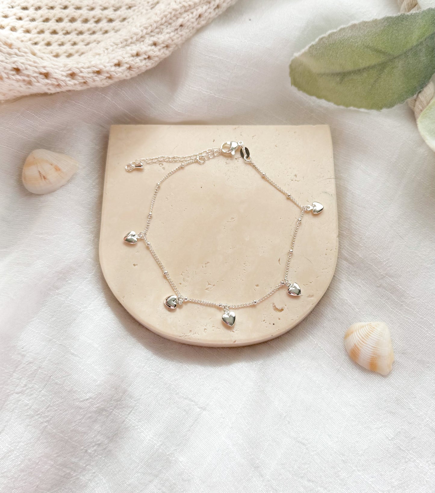 The Calista Love Anklet