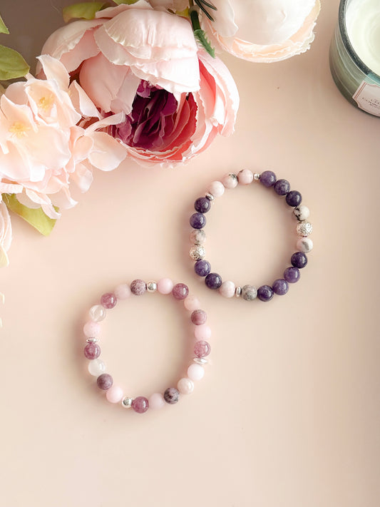 The Petal & Plum Bracelets