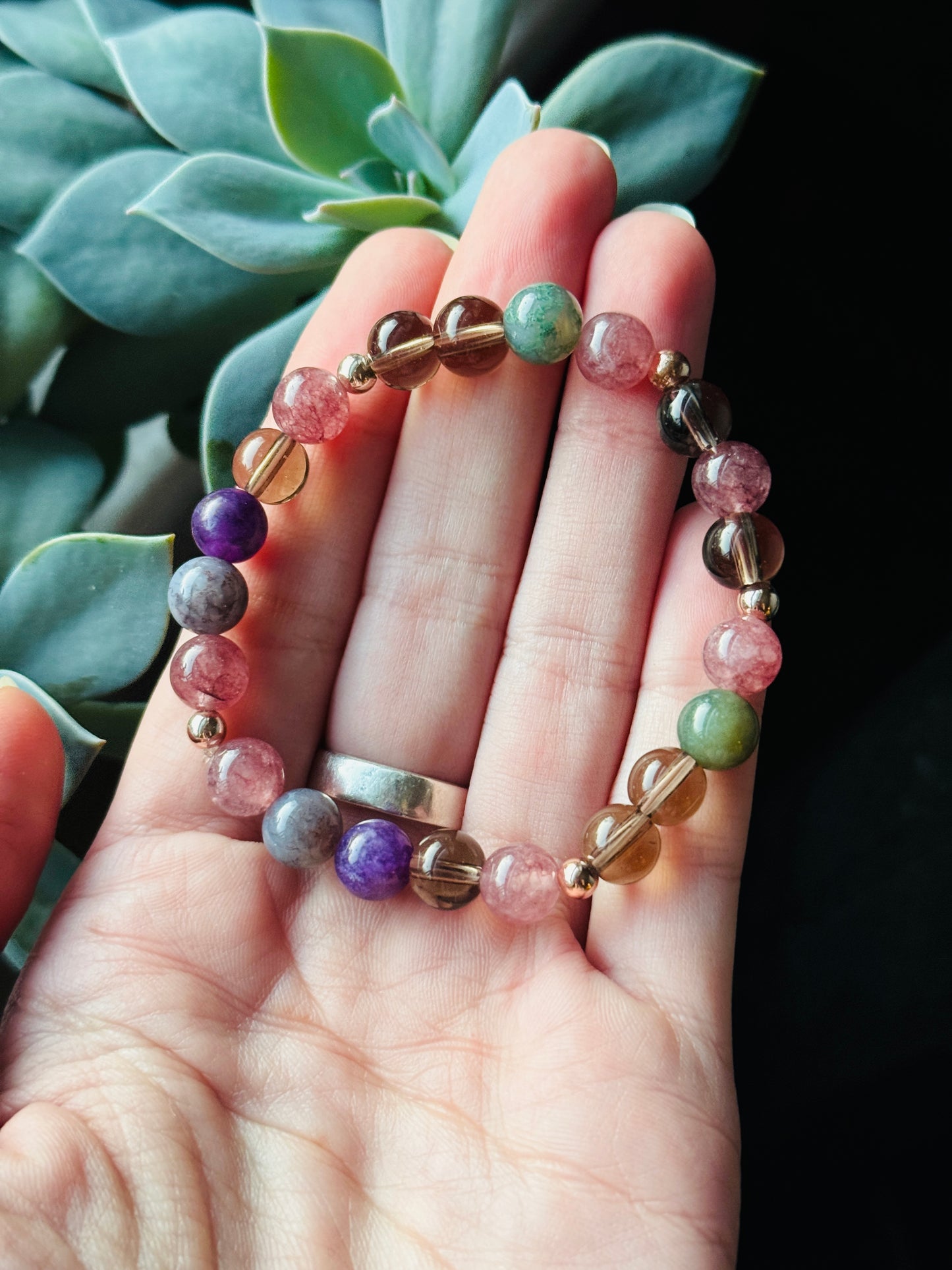 The Mosaic Garden bracelet