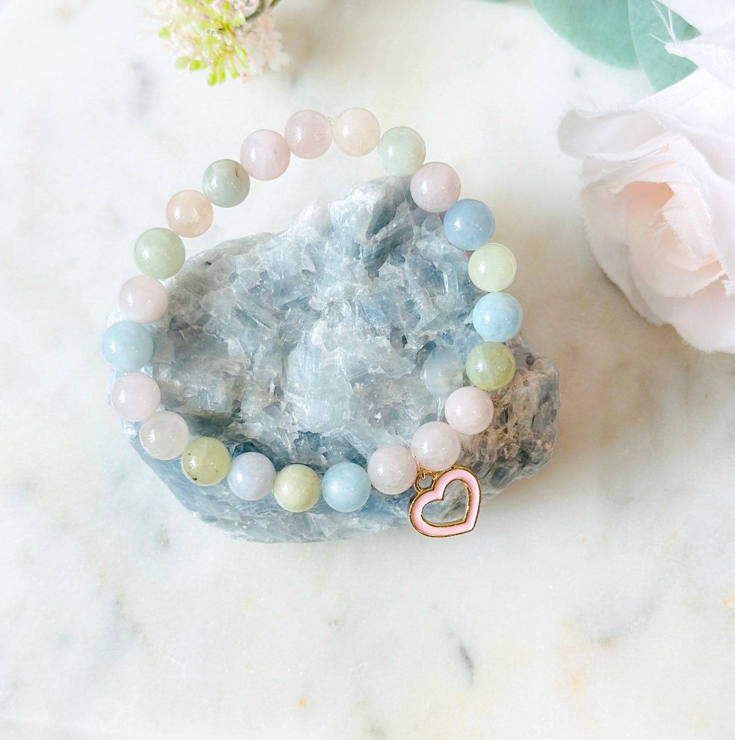 Divine Morganite Love bracelet