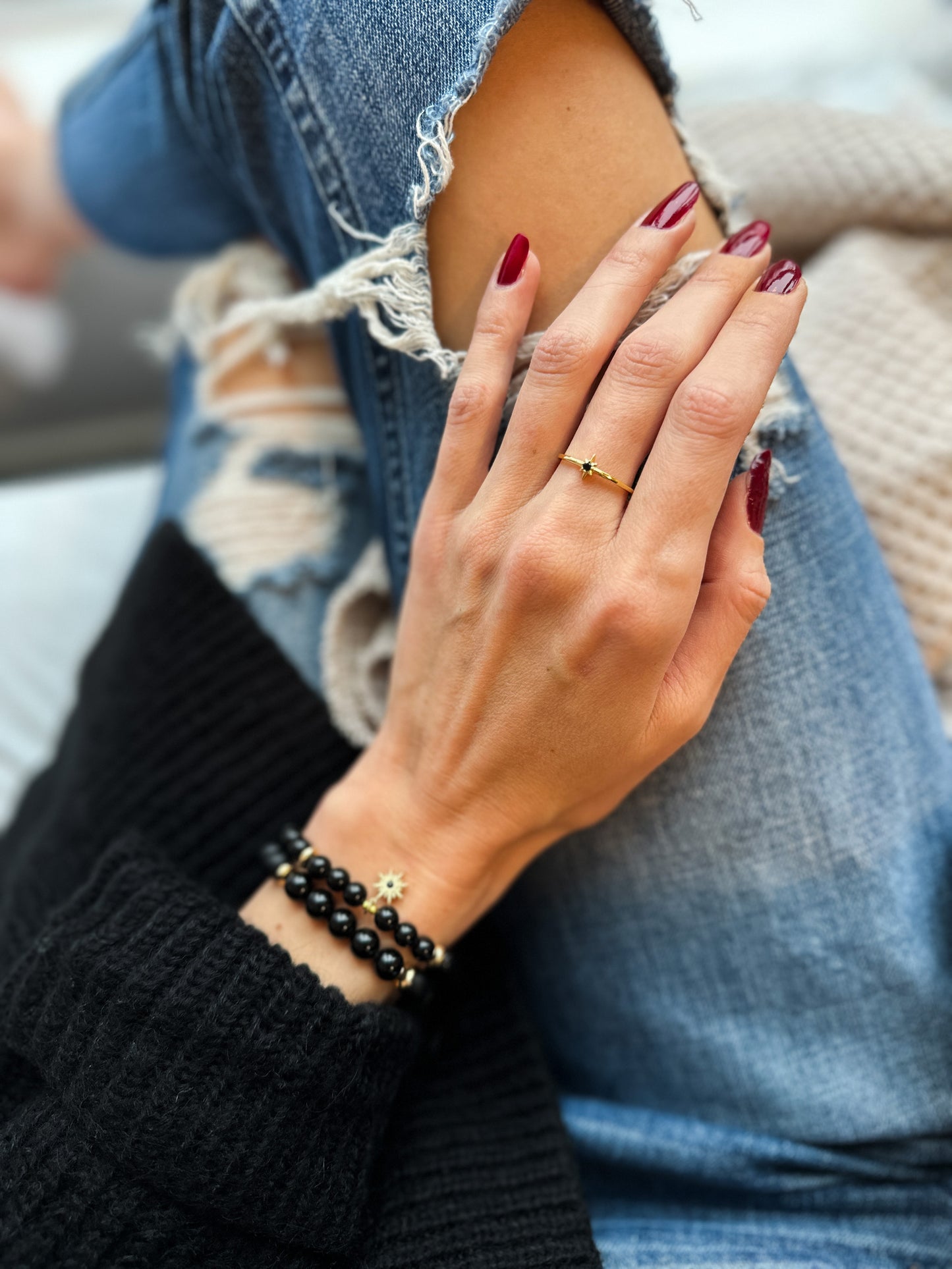 The Celestial Gold Star Ring *Limited Edition