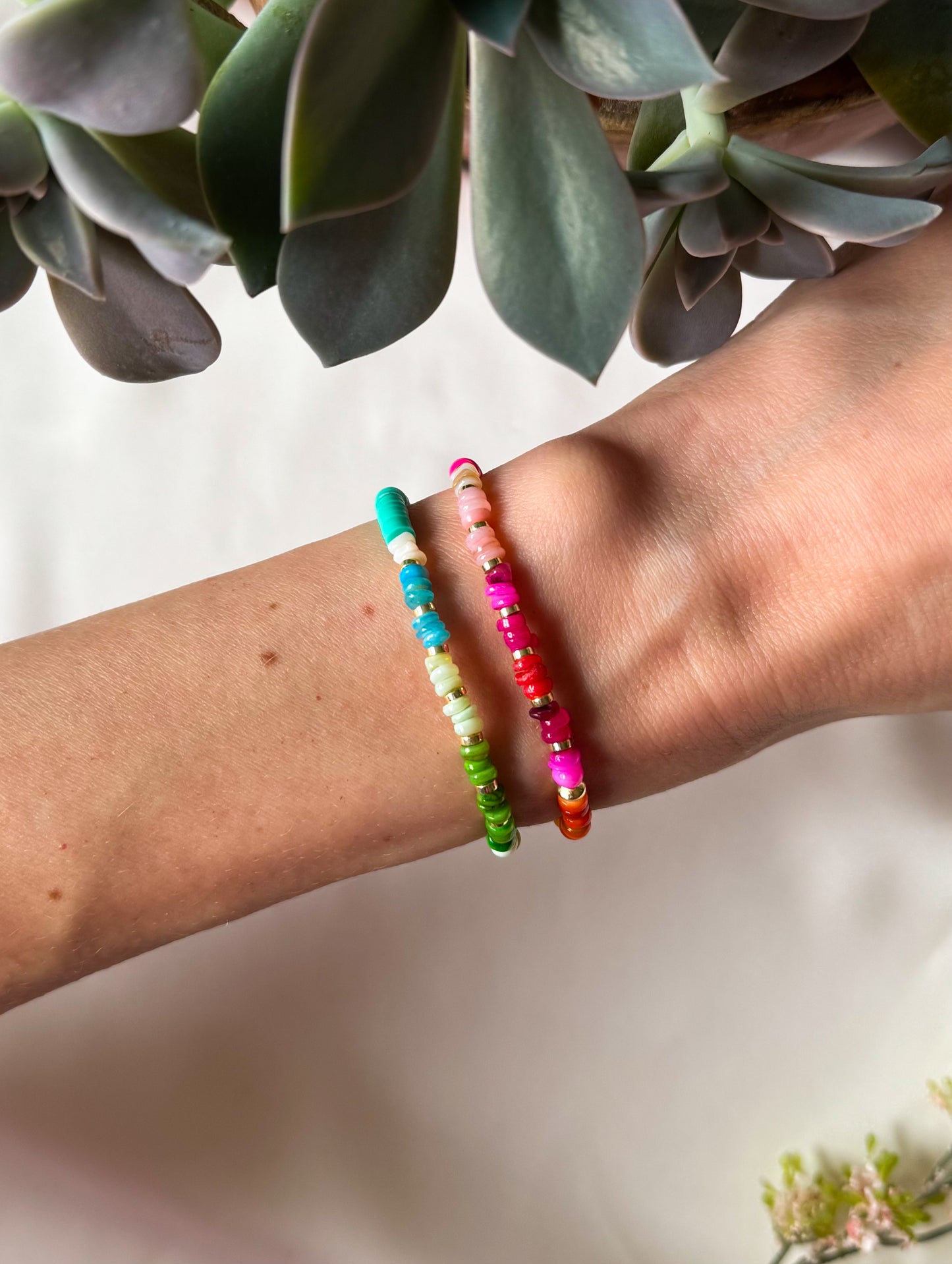 The Fairy Garden bracelets