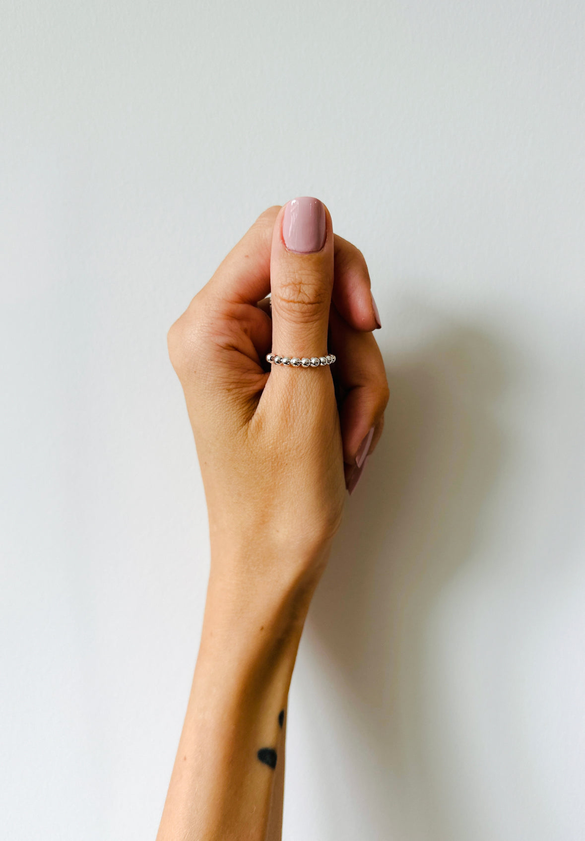 Sterling Silver Anxiety Relief fidget ring