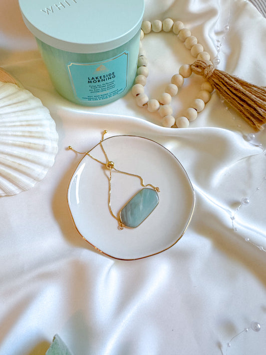 Amazonite Minimalist Bracelet