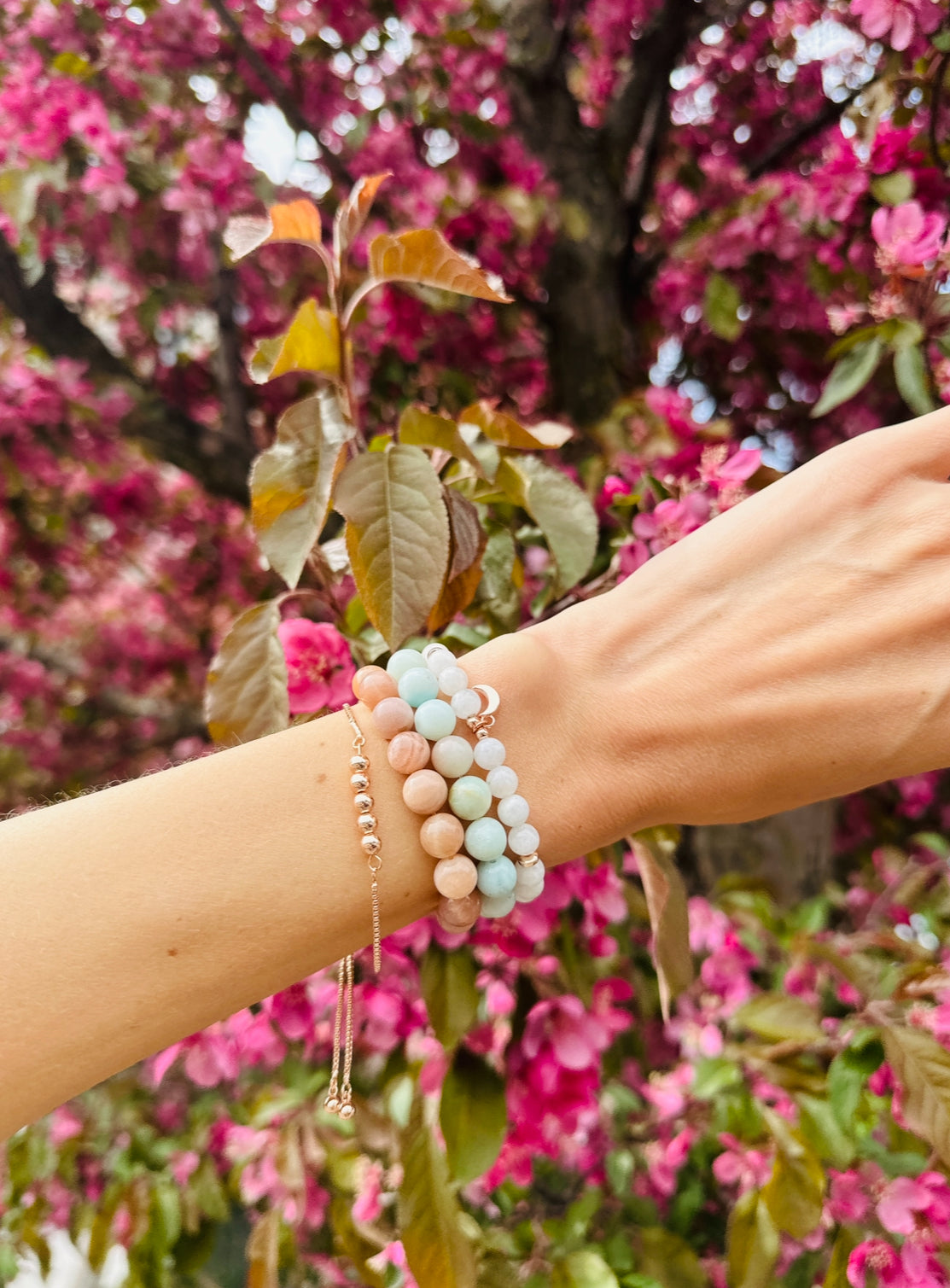 Hematite Minimalist Bracelet.